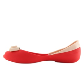 Bailarinas Meliski Red KM98 RED / D.BEIGE vermelho 2