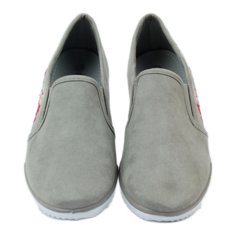 Tênis Mckey 180 de camurça floral cinza 4