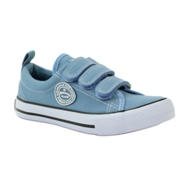 American Club tênis de velcro azul americano 1