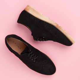 Erynn sapatos retrô pretos 1