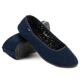 Bailarinas de tecido azul 1