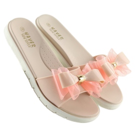 Chinelos melissa bege KM118 D.BEIGE 2