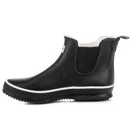 American Club botas de chuva americanas pretas preto 2