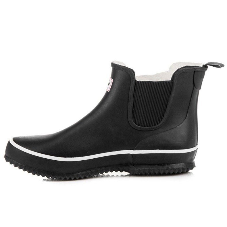 American Club botas de chuva americanas pretas preto 2