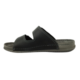 Chinelos de dedo Inblu TH06 com fecho de velcro preto 2 Chinelos de dedo Inblu TH06 com fecho de velcro preto 2