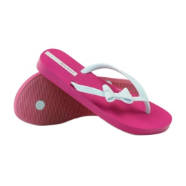 Chinelos Glitter com laço Ipanema rosa cinza 3 Chinelos Glitter com laço Ipanema rosa cinza 3