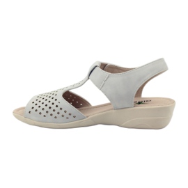 Sandália Aloeloe super confortável marrom 2