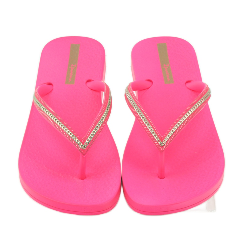 Flip-flops corrente de ouro Ipanema 8238 rosa amarelo 4