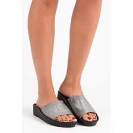 Chinelos vinceza de camurça cinza 1