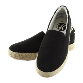 Alpercatas slip-on pretas k1833801 preto 1