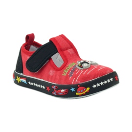 American Club tênis de palmilha de couro americano vermelho preto 1