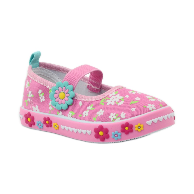 American Club tênis de palmilha de couro americano verde amarelo rosa 2