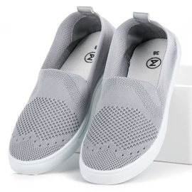 Tênis slip-on de tecido Mckeylor cinza 2 Tênis slip-on de tecido Mckeylor cinza 2