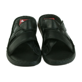 American Club Chinelos de homem leve EVA fundo americano preto 4