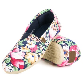 McKey Alpargatas leves com flores multicolorido 2