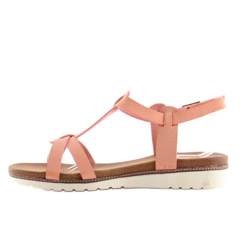Sandálias femininas rosa C1822 rosa 2