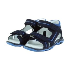 Sandálias com velcro Bartek 31825 azul marinho azul-marinho 3