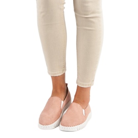 Tullo Sapatilhas de camurça rosa 1