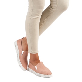 Tullo Sapatilhas de camurça rosa 2