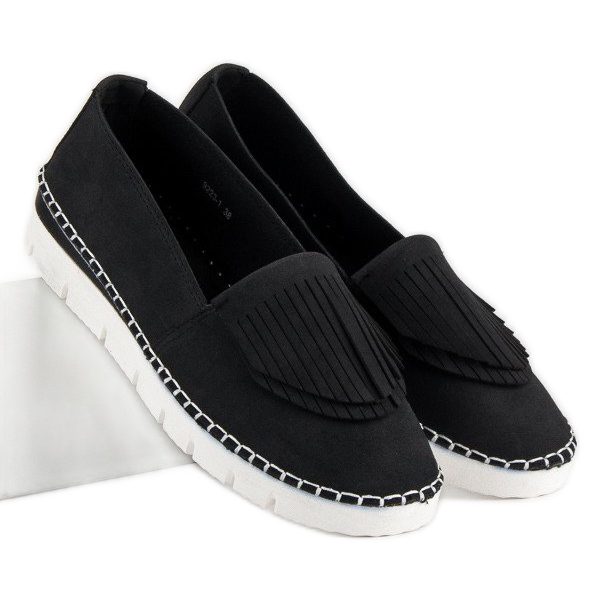 Vices Sapatos Boho Slip-On preto 1