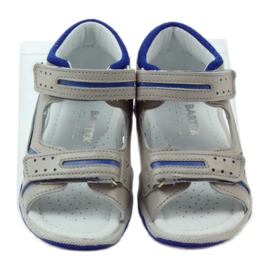 Sandálias com velcro Bartek cinza 31825 azul 4 Sandálias com velcro Bartek cinza 31825 azul 4