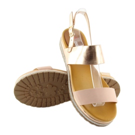 Sandálias femininas rosa SL88P Rosa 2