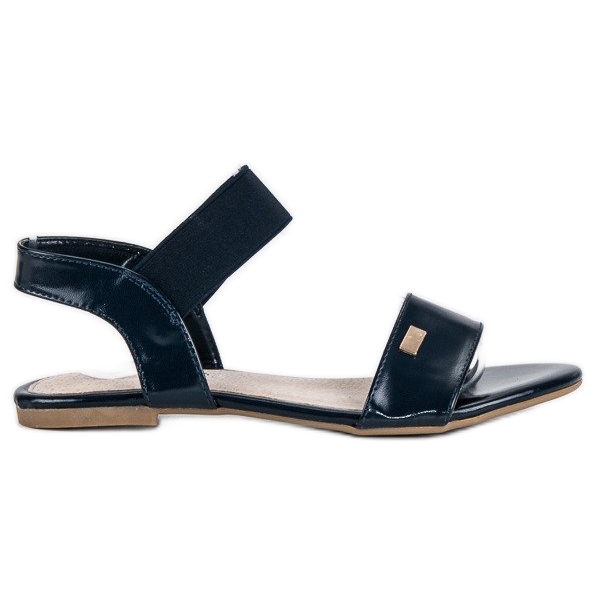 American Club sandálias americanas da marinha azul marinho 1