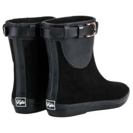 Kylie Low Wellies feminino preto 2