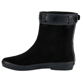 Kylie Low Wellies feminino preto 1