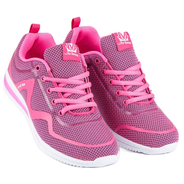 Ax Boxing Calçados esportivos casuais rosa 1