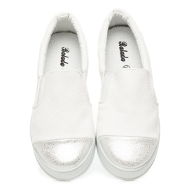 Balada Slip ony estilo de moda branco 2