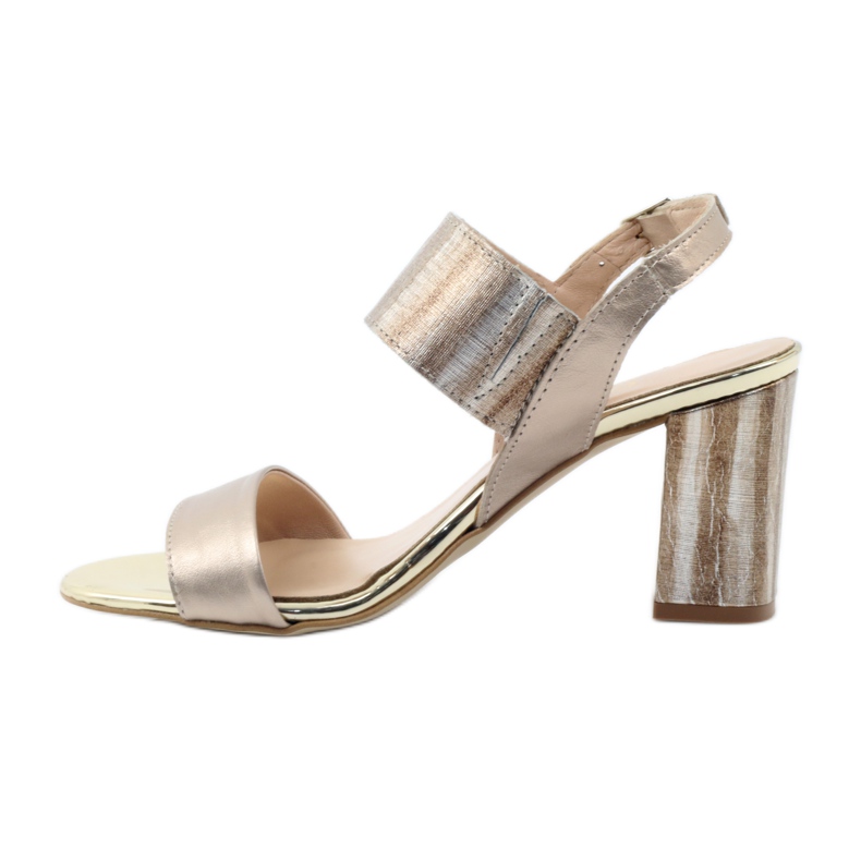 Sandálias no poste de ouro Gamis 3390 dourado 2