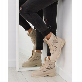 Zíper dourado balmanki a céu aberto R103 Bege 1