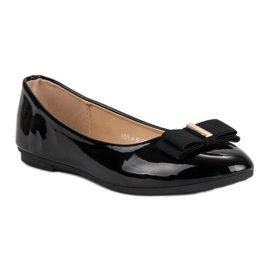 Comer bailarinas lacadas a preto 1