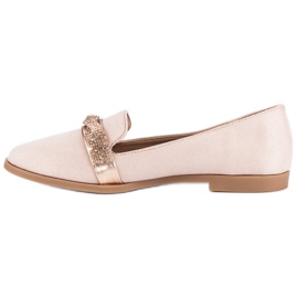 Bestelle sapatos de camurça com cristais rosa 1