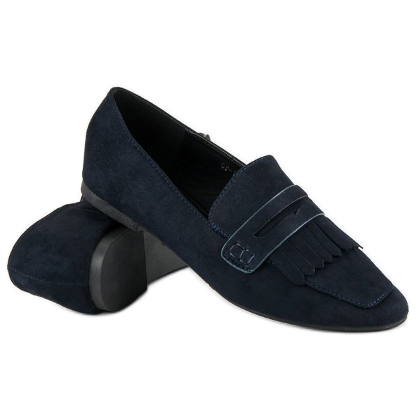 Mocassins azul marinho 2
