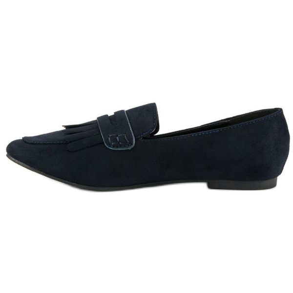 Mocassins azul marinho 1