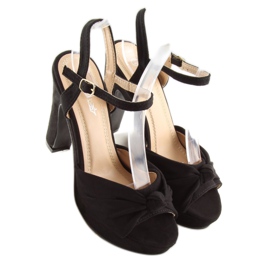 Sandálias no poste preto BJ1603-SD preto 2