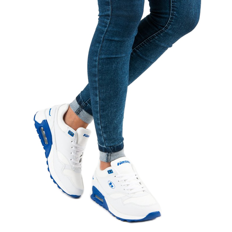 Hasby sapatos esportivos amarrados brancos 2