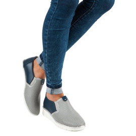 Filippo Sapatos abertos e sem salto cinza 1