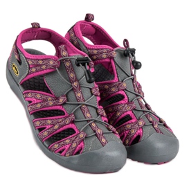 American Club sandálias americanas fechadas tolet cinza 1