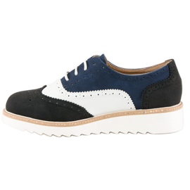 Sapatos femininos amarrados preto 2