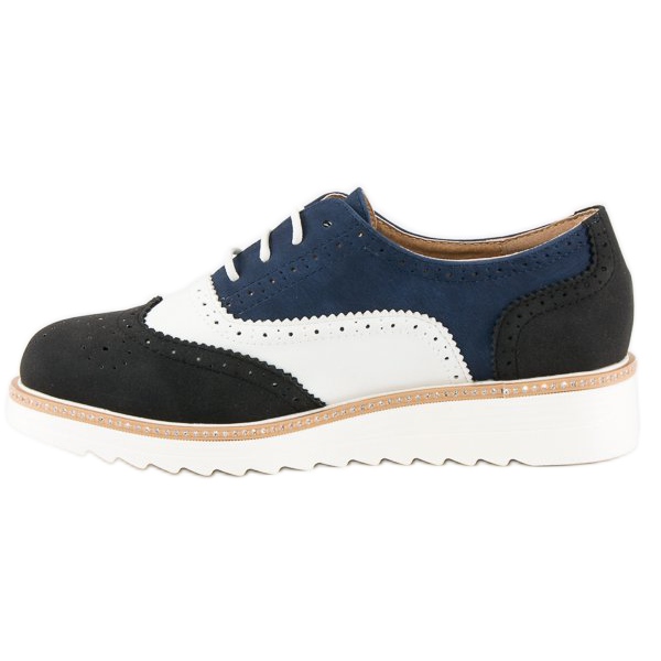 Sapatos femininos amarrados preto 2