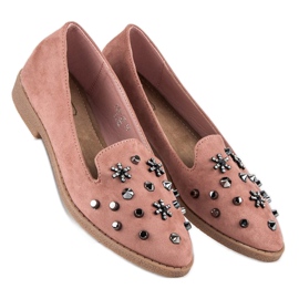 Lordes rosa com strass 1