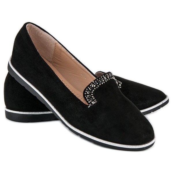 Anesia Paris Senhores negros com cristais preto 2