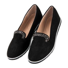 Anesia Paris Senhores negros com cristais preto 1