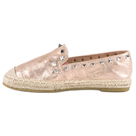 Forever Folie Alpercatas rosa com tachas 1 Forever Folie Alpercatas rosa com tachas 1