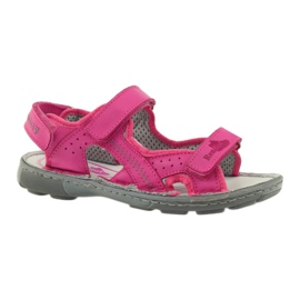 Ren But Sandálias de meninas flexíveis de couro 4256 Amaranth Ren, mas rosa 1 Ren But Sandálias de meninas flexíveis de couro 4256 Amaranth Ren, mas rosa 1