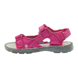Ren But Sandálias de meninas flexíveis de couro 4256 Amaranth Ren, mas rosa 2 Ren But Sandálias de meninas flexíveis de couro 4256 Amaranth Ren, mas rosa 2