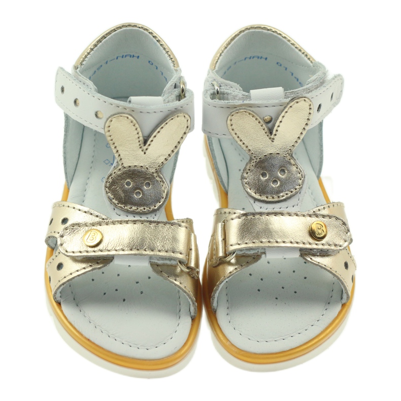 BARTEK SANDALKI APLICAÇÃO RABBIT Flexível 31491 White/Gold branco 4 BARTEK SANDALKI APLICAÇÃO RABBIT Flexível 31491 White/Gold branco 4